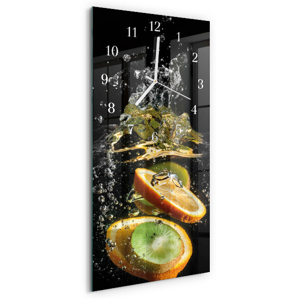 Glazen klok rechthoekige Fruitwater