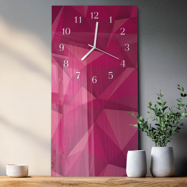Glazen klok rechthoekige Abstractie