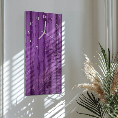 Glazen klok rechthoekige Hout