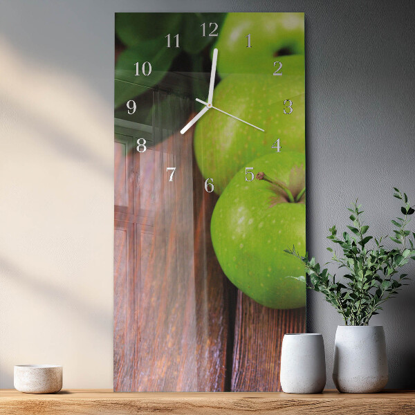 Glazen klok rechthoekige Appeltafel