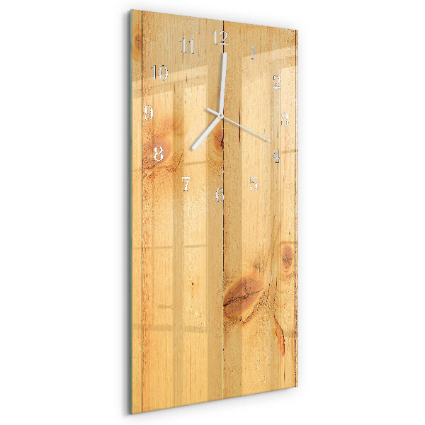 Glazen klok rechthoekige Hout