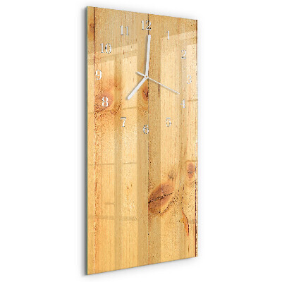 Glazen klok rechthoekige Hout