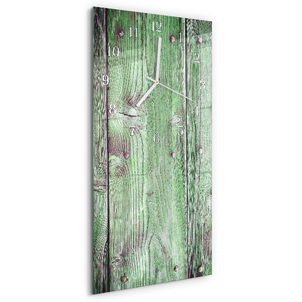 Glazen klok rechthoekige Houten plank