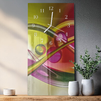 Glazen klok rechthoekige Abstractie