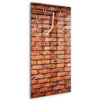 Glazen klok rechthoekige Bakstenen muur