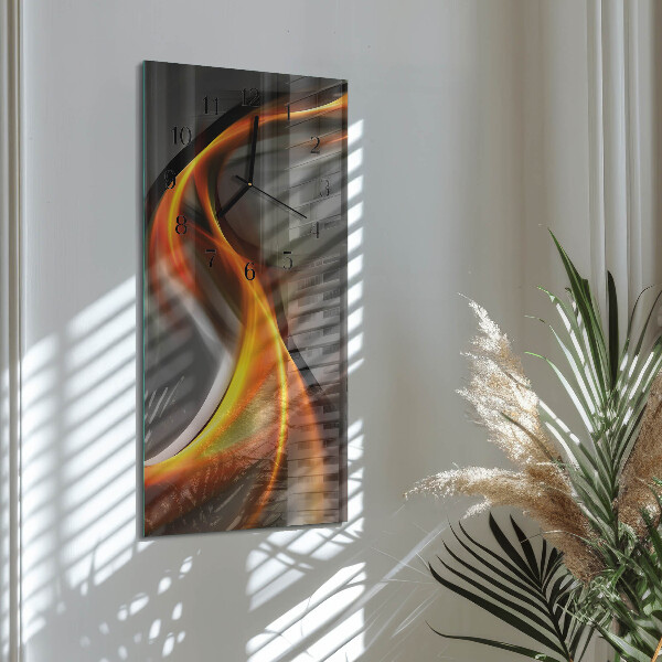 Glazen klok rechthoekige Abstractie