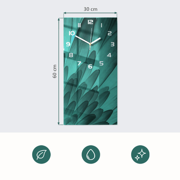 Glazen klok rechthoekige Patroon