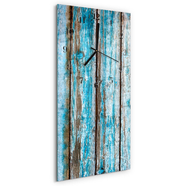 Glazen klok rechthoekige Hout
