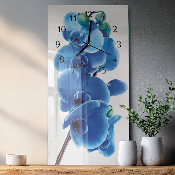 Glazen klok rechthoekige Orchidee