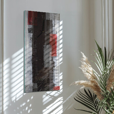 Glazen klok rechthoekige Abstractie