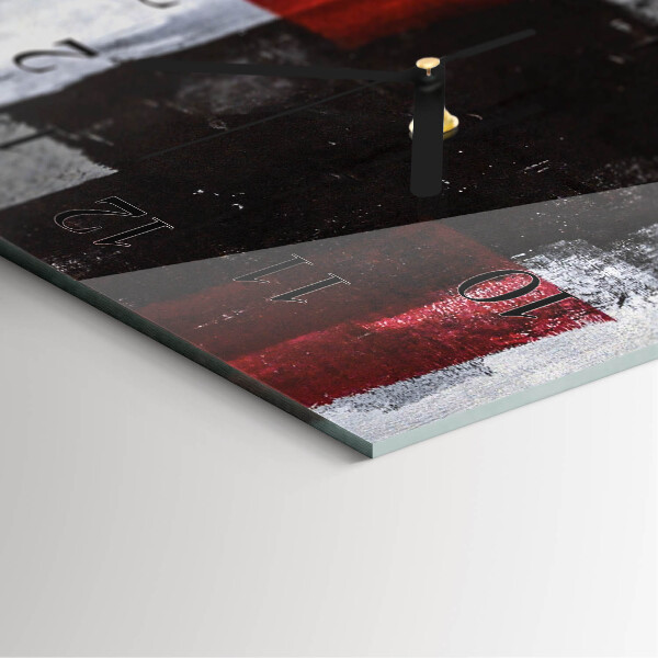 Glazen klok rechthoekige Abstractie