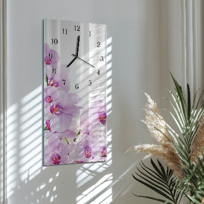 Glazen klok rechthoekige Orchideeën