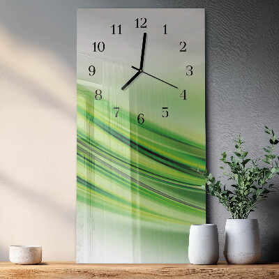 Glazen klok rechthoekige Abstracte kunst