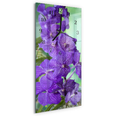 Glazen klok rechthoekige Bloemen