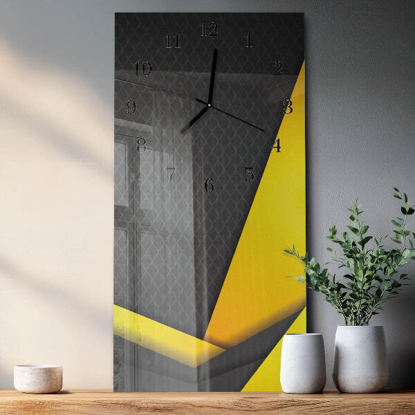 Glazen klok rechthoekige Abstractie