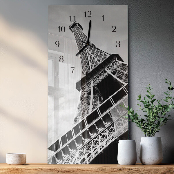 Glazen klok rechthoekige Eiffeltoren