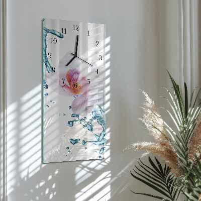 Glazen klok rechthoekige Orchidee