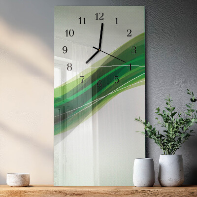 Glazen klok rechthoekige Abstractie