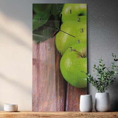 Glazen klok rechthoekige Appeltafel