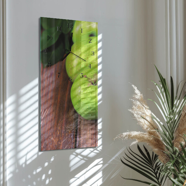 Glazen klok rechthoekige Appeltafel