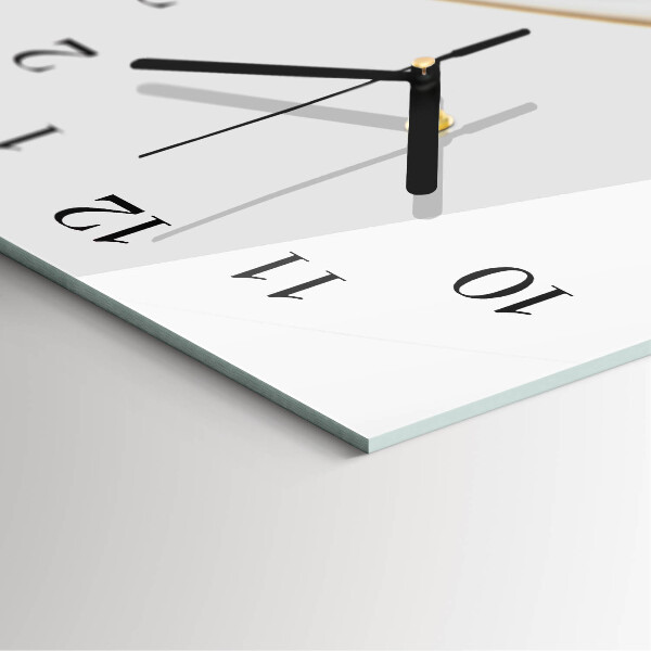 Glazen klok rechthoekige Abstractie