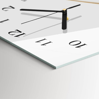 Glazen klok rechthoekige Abstractie