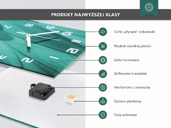 Glazen klok rechthoekige Zeezout