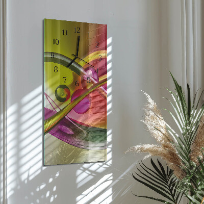 Glazen klok rechthoekige Abstractie