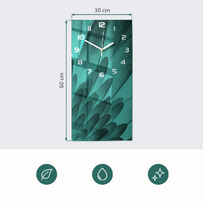 Glazen klok rechthoekige Patroon
