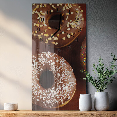 Glazen klok rechthoekige Donuts