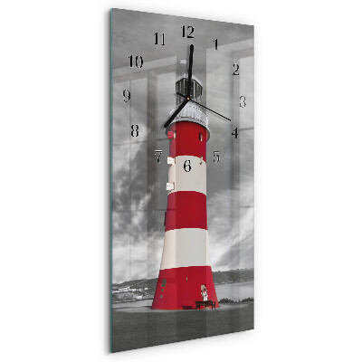 Glazen klok rechthoekige Vuurtoren
