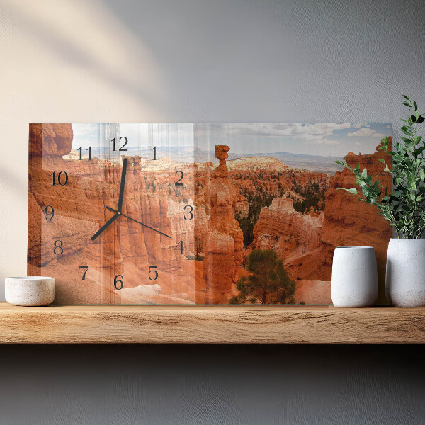 Glazen klok horizontaal Bryce Canyon