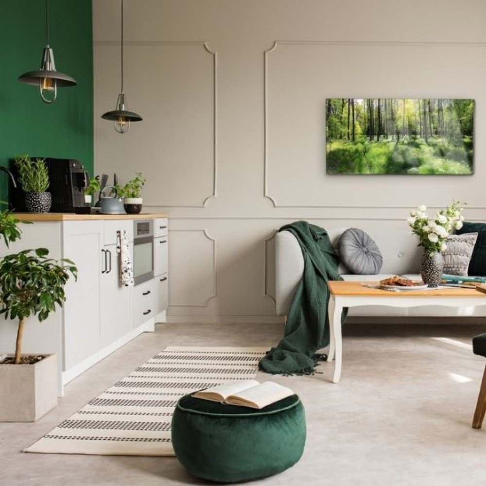 hoe je een woonkamer met een keuken inricht