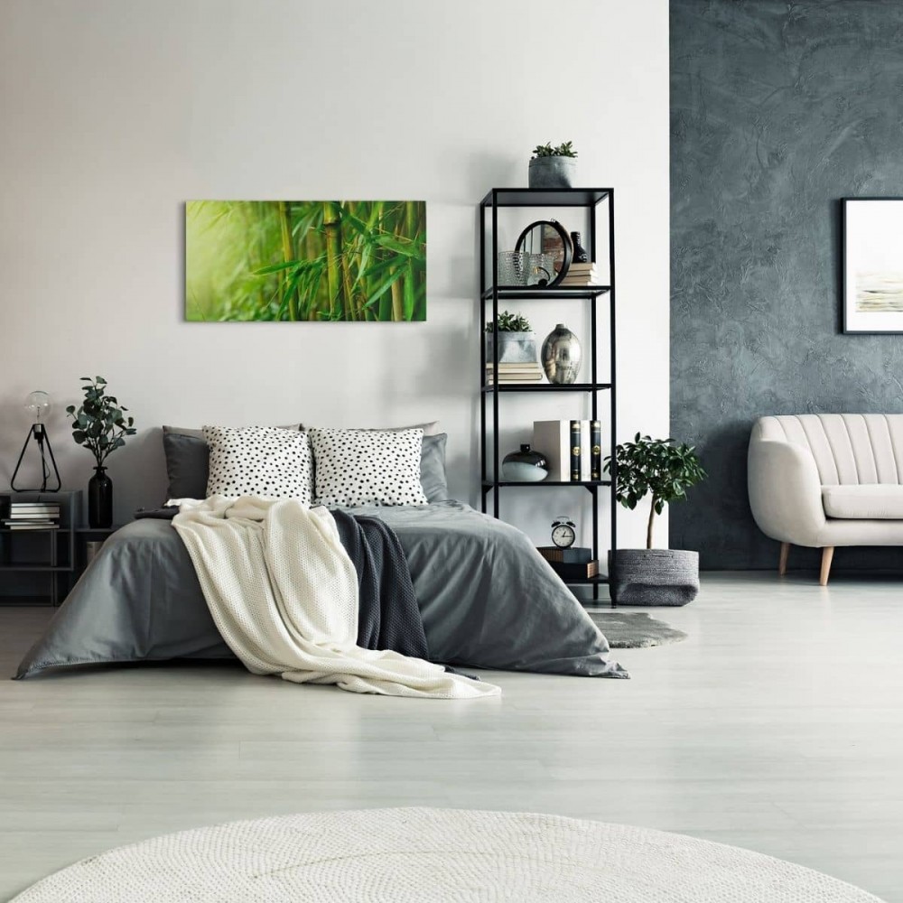 slaapkamer in een flatgebouw