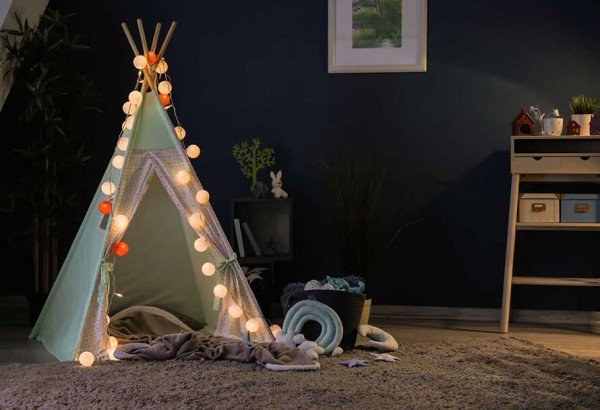 Hoe regel je een speelhoek voor een kind?