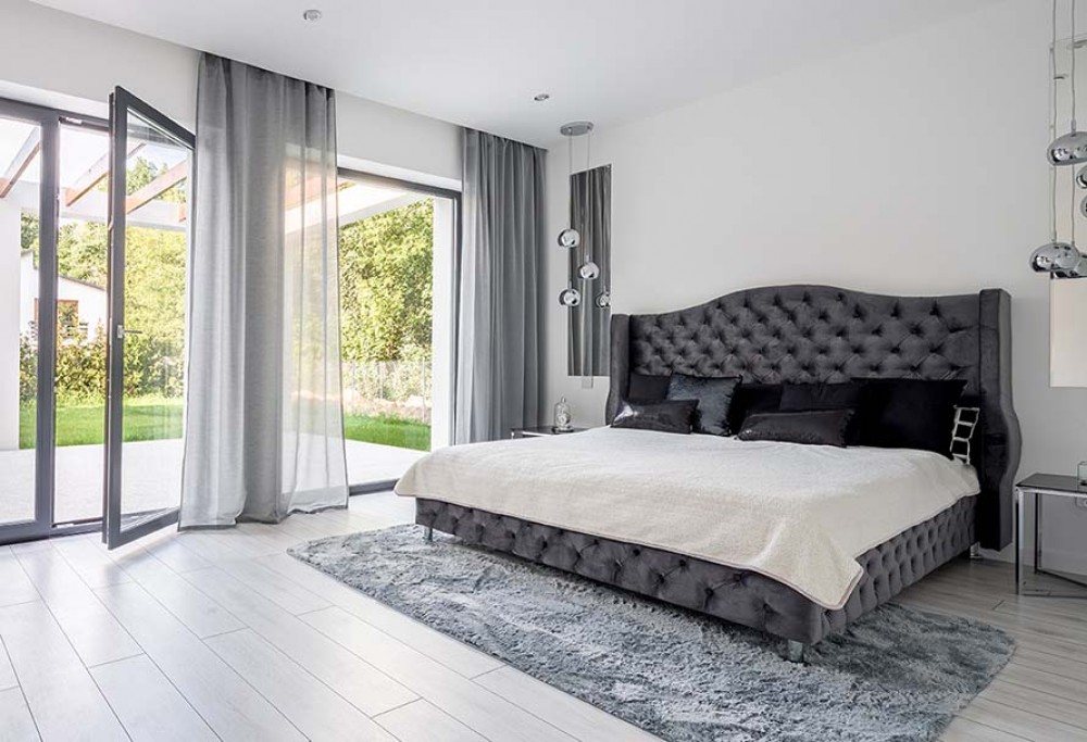 glamoureuze slaapkamer