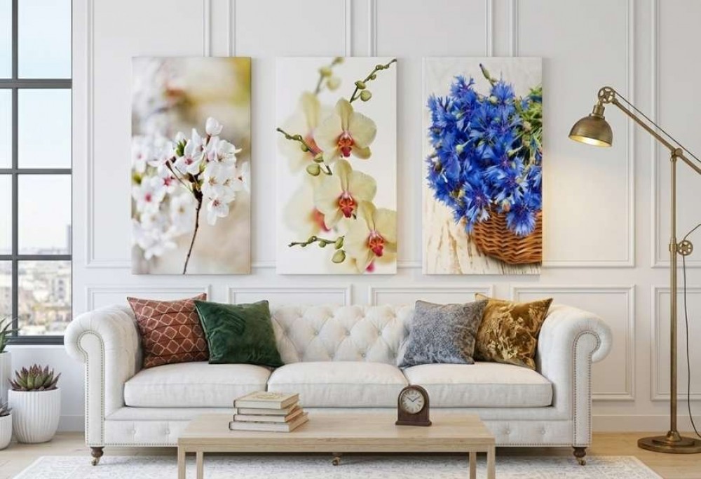 fotogalerij in de woonkamer