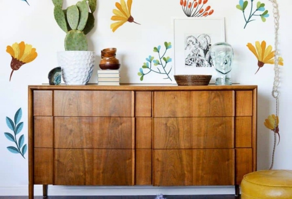 muurstickers voor de woonkamer