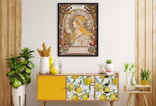 Hoe gebruik je fotobehang op meubels? Creatieve ideeën voor het opfrissen van oude meubels