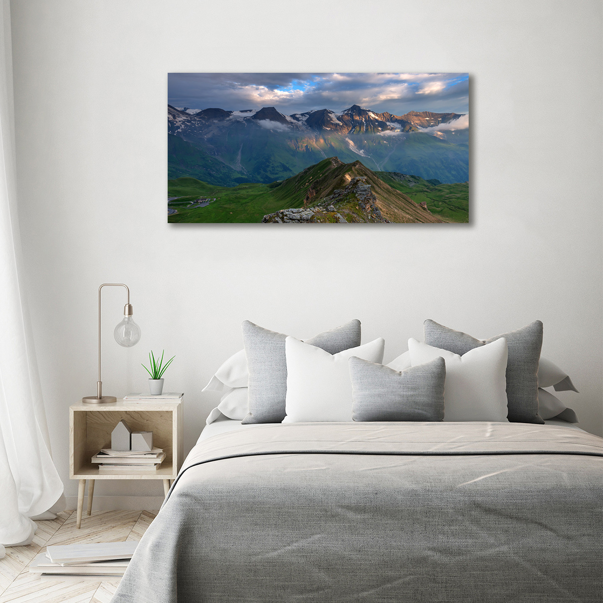 Schilderijen gedrukt op canvas zijn perfect voor klassieke interieurs